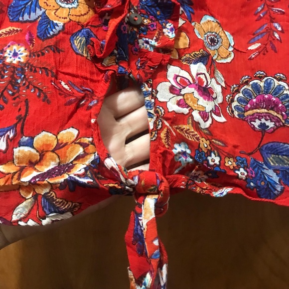 Altar’d State Floral Crop Top NWT - Picture 3 of 7